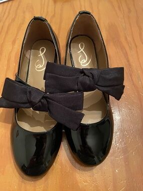 Sam Edelman Black Patent Leather Heels